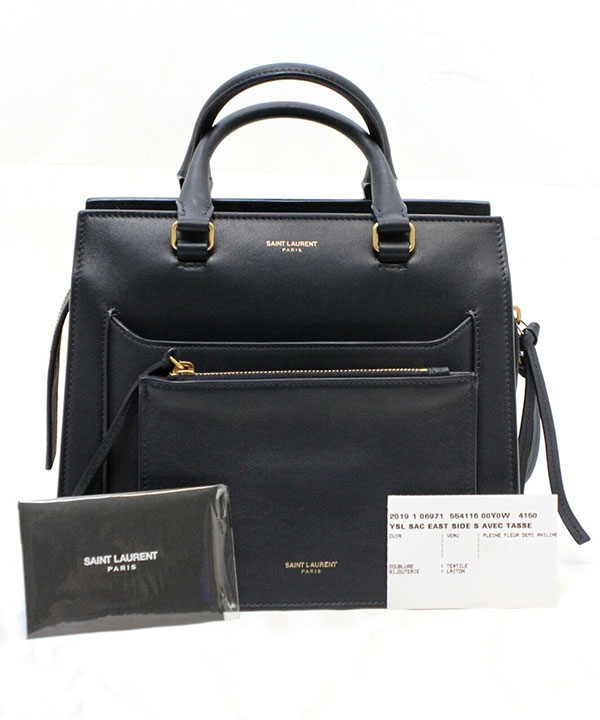 Yves Saint Laurent black shoulder bag |