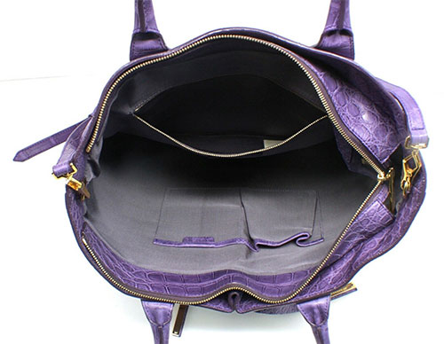 Burberry Prorsum Tote Handbag Purple