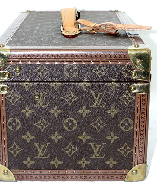 Louis Vuitton Monogram Canvas Cosmetic Vanity Travel Trunk Case
