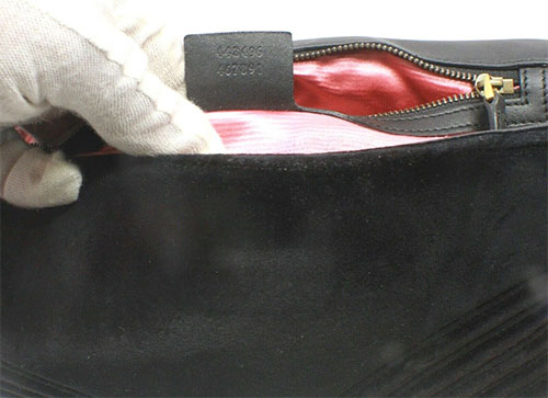 Velvet Chevron Crossbody Bag