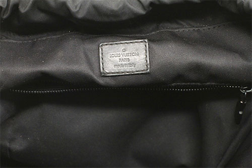 Louis Vuitton GM Calfskin Monogram Shadow Discovery Backpack Black