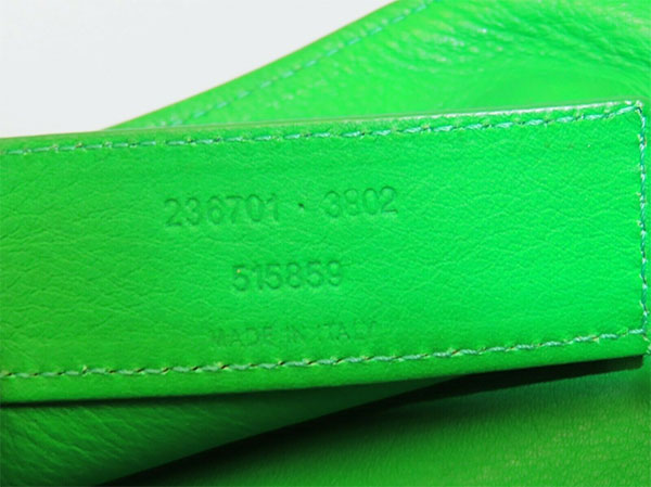 Balenciaga Green Leather GGH Work Tote