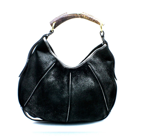 Saint Laurent Mombasa Leather Shoulder Bag (SHG-31287) – LuxeDH