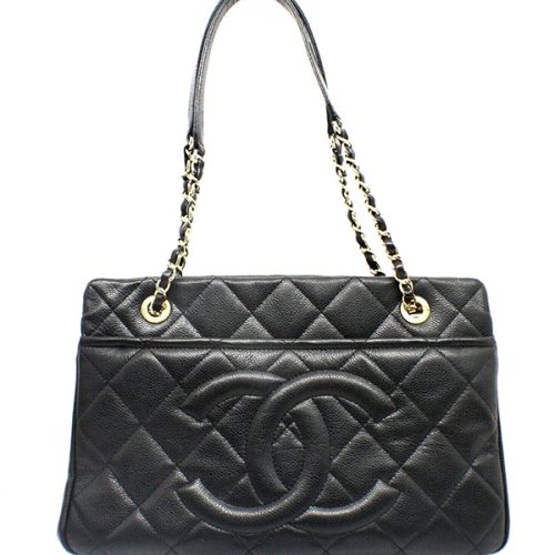 O Purse Vanity bag in black leather Chanel - Second Hand / Used – Vintega